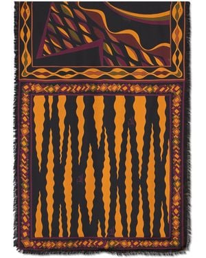 PUCCI Printed Silk Scarf - Multicolor