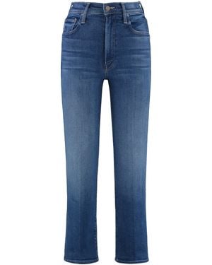 Mother The Rambler Zip Flood Jeans - Blue