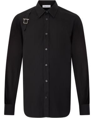 McQueen Cotton Shirt - Black