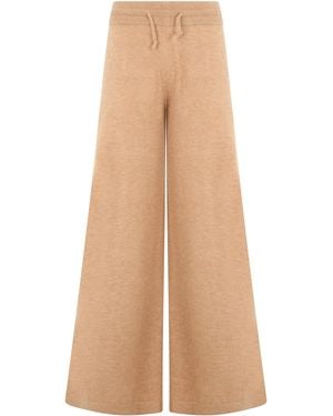 Autry Loose Pants With Elastic - Natural