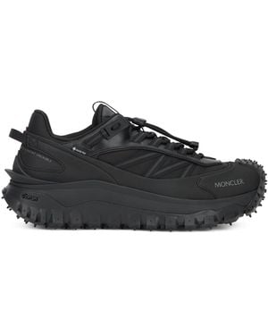 Moncler Sport Shoes With High Sole - Black