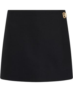 Balenciaga Short Pants Skirt - Black