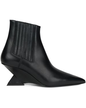 The Attico Ankle Boots With Heel - Black