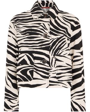 Max Mara Zebra Jacket - Black