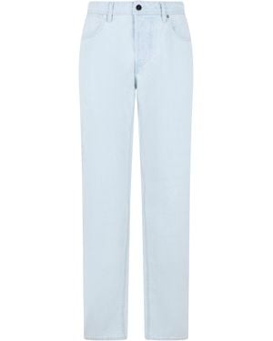 Stone Island Straight Leg Jeans - Blue