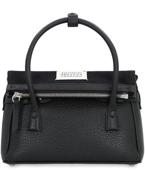 Maison Margiela Borsa a mano piccola 5AC East West in pelle - Nero