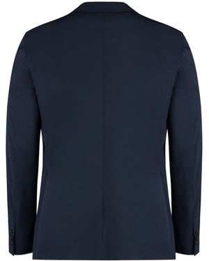 Paul & Shark Single-Breasted Two-Button Jacket - Blue