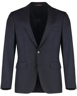 Canali Wool Two-Pieces Suit - Blue