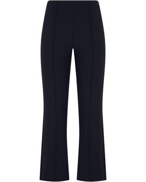 Vince High-Waisted Trousers - Blue