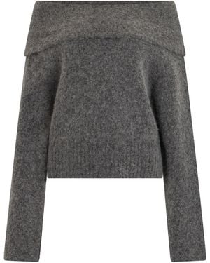 GIUSEPPE DI MORABITO Maglione Off-The-Shoulder - Grigio