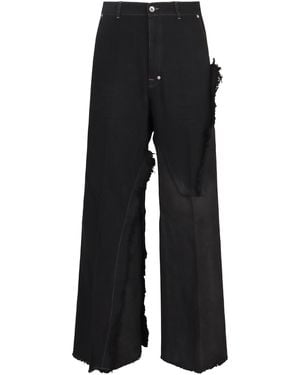 Rick Owens Wide-Leg Jeans - Black