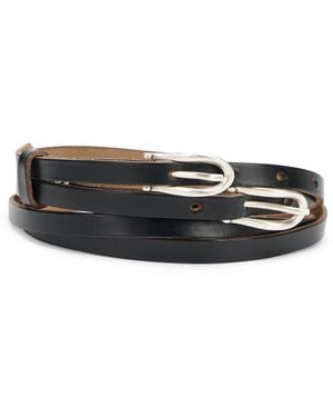 Our Legacy Twin Belt - Black