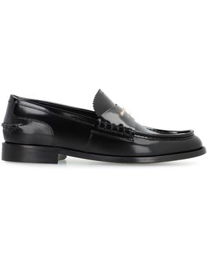 Alexander Wang Mocassini Carter in pelle di vernice - Nero
