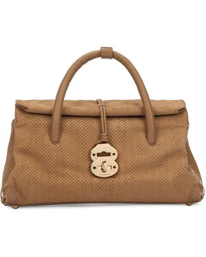 Zanellato Handbag Dotta Amoretto S - Brown