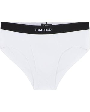Tom Ford Slip in jersey di cotone - Bianco