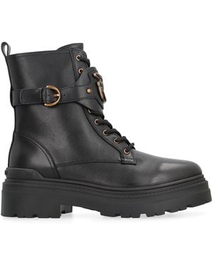 Pinko Anfibi Mia in pelle - Nero