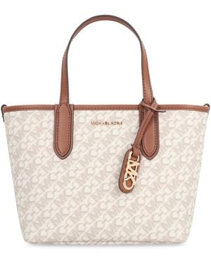 MICHAEL Michael Kors Eliza Printed Canvas Handbag - Pink