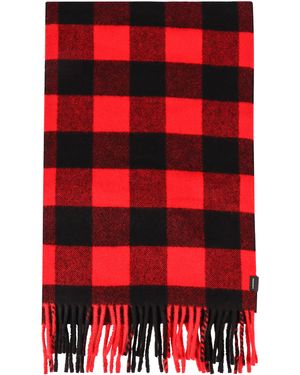 Woolrich Wool Blend Scarf - Red