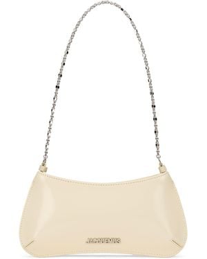 Jacquemus Bag Le Petit Kiss Chain - Natural