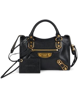 Balenciaga Mini City Bag - Black