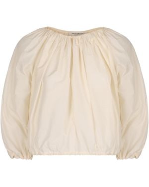 Philosophy Di Lorenzo Serafini Gathered Blouse - Natural