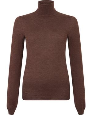 Maison Margiela Turtleneck Jumper - Brown