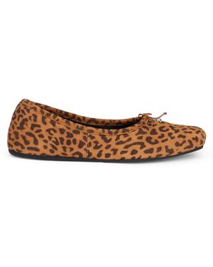 Vivienne Westwood Ballerina Brigitte Leopard - Brown