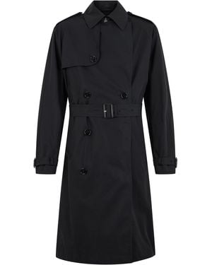 BOSS Trench With Belt - Black