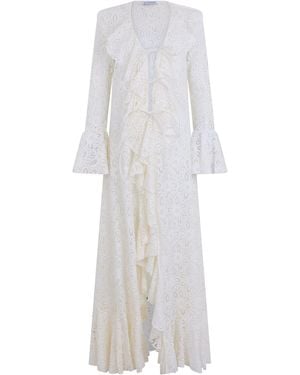 LES FILLES D'EVA Long Lace Dress - White