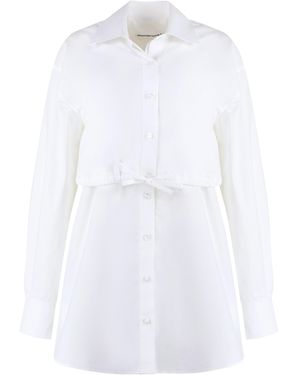 Alexander Wang Cotton Shirtdress - White