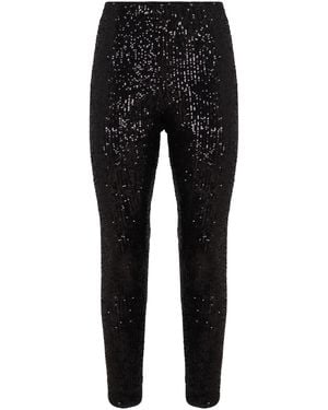 Weekend by Maxmara Leggings With Sequins - Black