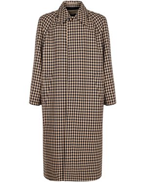Valentino Garavani Wool Blend Coat - Brown