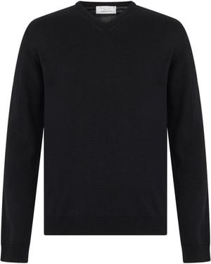 Roberto Collina Merino Wool Sweater - Black