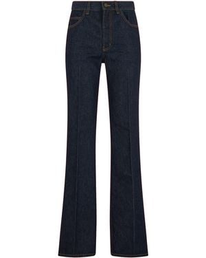Saint Laurent Flared Jeans - Blue