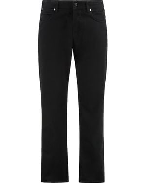 Stone Island Straight Leg Jeans Denim Cotton Regular & Straight-Leg - Black