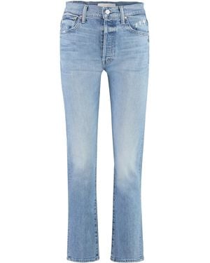 Mother Jeans slim fit Hiker Hover - Blu