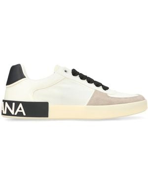 Dolce & Gabbana Low-Top Trainers Portofino - Natural