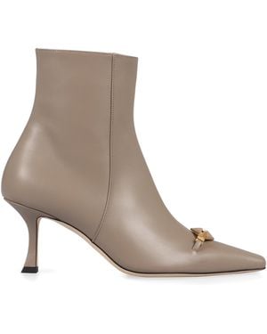 Jimmy Choo Ryker 70 Anke Boots - Brown