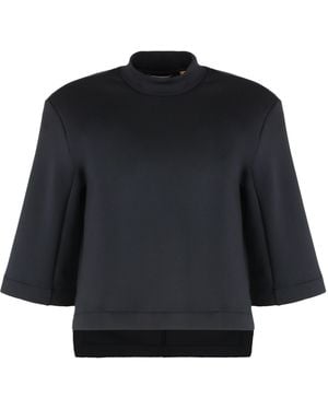 Moncler Genius 4 Moncler Edward Enninful - Techno Fabric T-shirt - Black