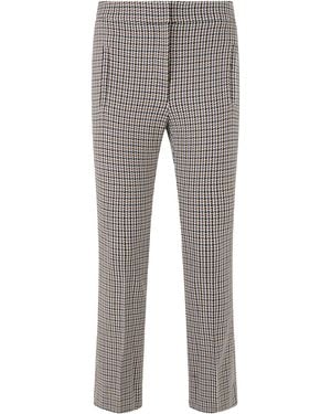 Veronica Beard Pantaloni in twill - Grigio