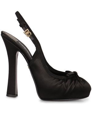 Dolce & Gabbana Vally Décolleté - Black