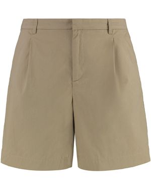 A.P.C. Crew Cotton Bermuda Shorts - Natural