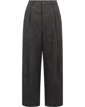 R13 Wool Blend Trousers - Grey