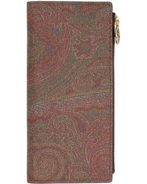 Etro Wallet Arnica - Brown