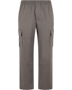 Represent Cotton Cargo Pants - Gray