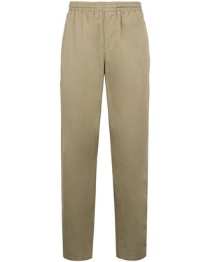 Aspesi Ventura Cotton-Twill Bush-Trousers - Natural