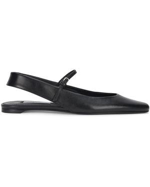 TOTEME Mary Jane Ballet Flats - Black