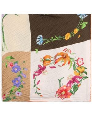 Gucci Scialle in seta stampata - Multicolore