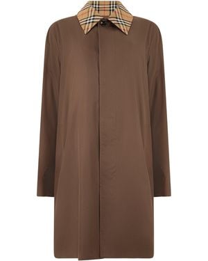 Burberry Medium Cotton Coat - Brown