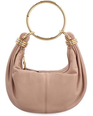 Chloé Bracelet hobo-bag in pelle - Rosa
